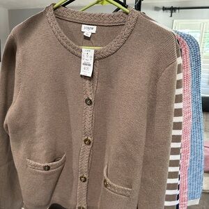 J. Crew Factory Cardigan Lady Jacket Sweater
